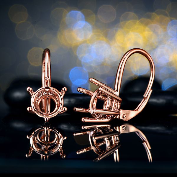 caimao 7mm round cut solid 14k rose gold leverback semi mount earrings setting, Golden;silver
caimao 7mm round cut solid 14k rose gold leverback semi mount earrings setting, Golden;silver
