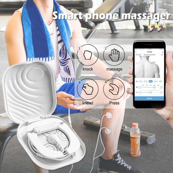 mini portable app smart phone massager multifunctional biological physiotherapy phone control body massage relax rp2
mini portable app smart phone massager multifunctional biological physiotherapy phone control body massage relax rp2