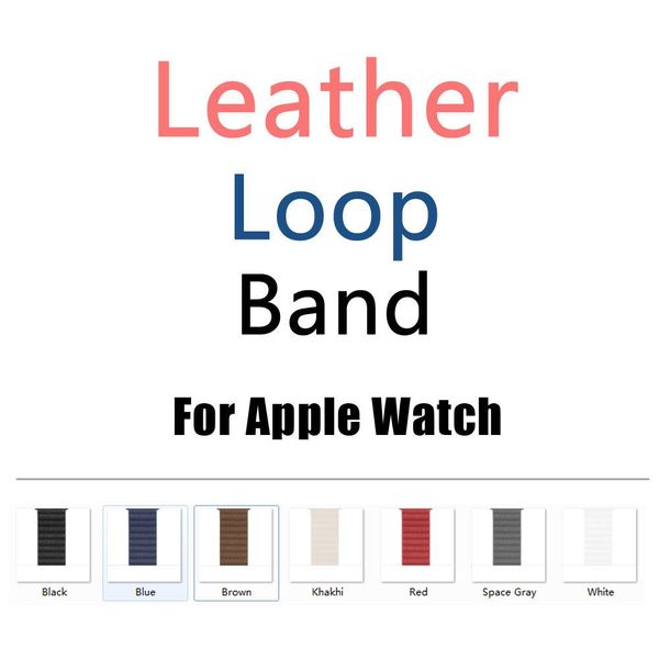 Leather Loop Strap for Apple Watch 42mm 38mm Adjustable Magnetic Closure Loop Watchband for Apple Watch Series 1/ 2/3 Band
Leather Loop Strap for Apple Watch 42mm 38mm Adjustable Magnetic Closure Loop Watchband for Apple Watch Series 1/ 2/3 Band