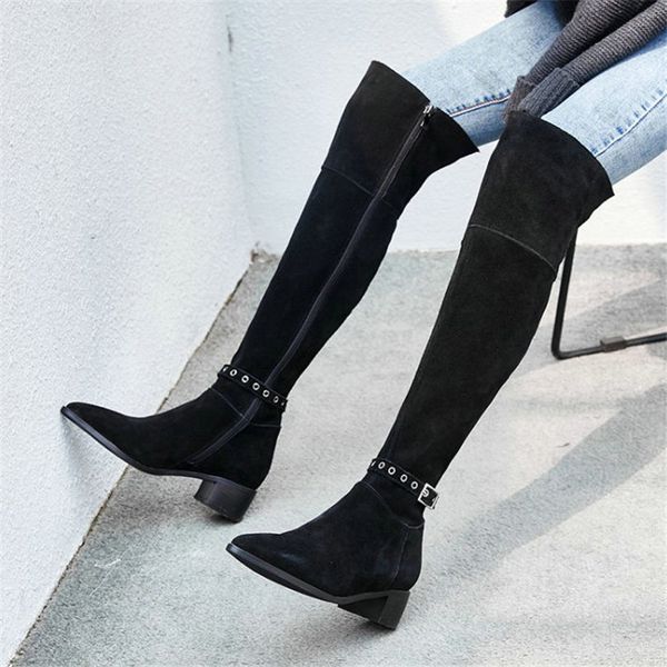 nayiduyun thigh high boots women cow leather pointed toe over the knee boots slim leg low heel party oxfords black snow
nayiduyun thigh high boots women cow leather pointed toe over the knee boots slim leg low heel party oxfords black snow