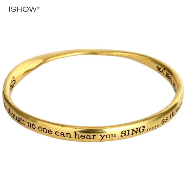 gold quote bangles minimalist classics simple quote cuff antique gold jewelry cuff bangles bracelets pulseras mujer pulseiras, White
gold quote bangles minimalist classics simple quote cuff antique gold jewelry cuff bangles bracelets pulseras mujer pulseiras, White