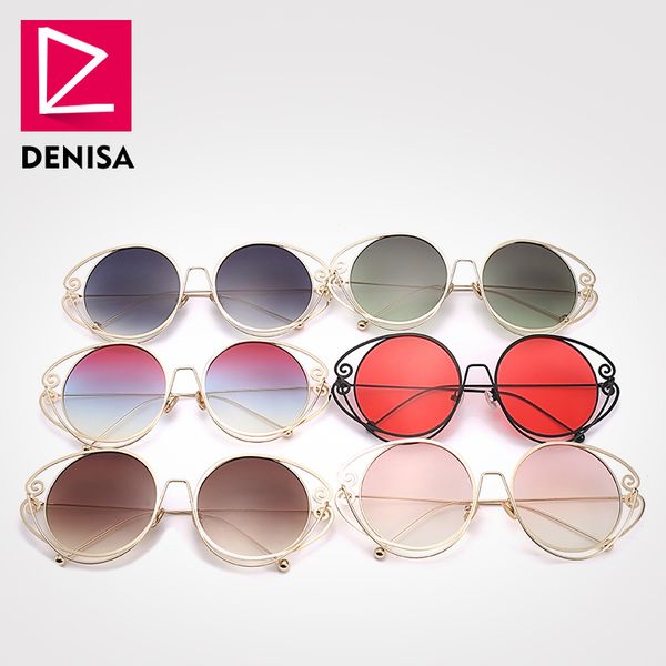 denisa sun de uv400 sunglasses round retro fashion men mujer round red brand glasses men gafas sol vintage g18608 women glasses tqhej, White;black
denisa sun de uv400 sunglasses round retro fashion men mujer round red brand glasses men gafas sol vintage g18608 women glasses tqhej, White;black