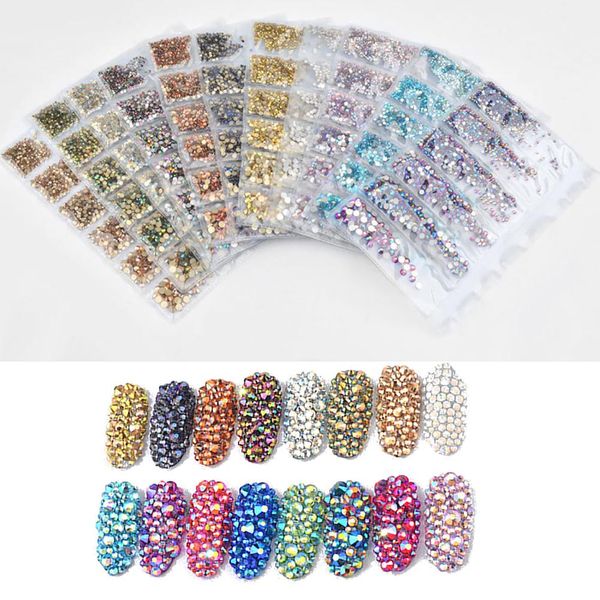 1364 pcs/pack new ss4-ss16 fashion colorful glass rhinestone diy tips manicure tool nail art decoration, Silver;gold
1364 pcs/pack new ss4-ss16 fashion colorful glass rhinestone diy tips manicure tool nail art decoration, Silver;gold