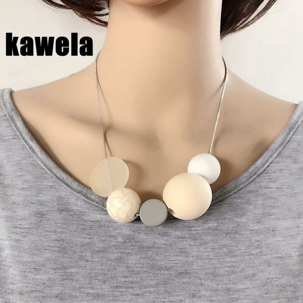 new fashion sweet design snake chain wood ball natural stone choker necklace, Silver 
new fashion sweet design snake chain wood ball natural stone choker necklace, Silver