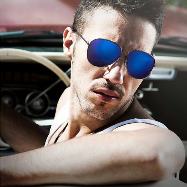 okulary new pilot sunglasses men metal frame sun glasses brand designer mirror lens driving sunglasses eyewear masculine, White;black
okulary new pilot sunglasses men metal frame sun glasses brand designer mirror lens driving sunglasses eyewear masculine, White;black