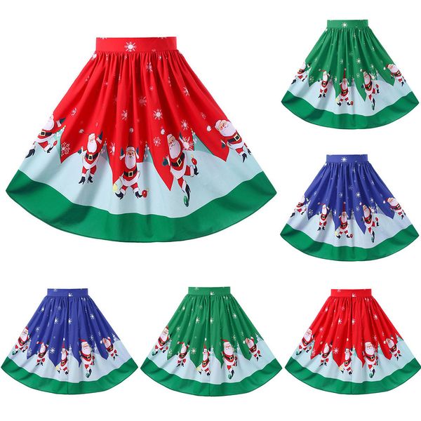 christmas skirts women's christmas santa printed swing performance zipper a-line loose skirt, Black
christmas skirts women's christmas santa printed swing performance zipper a-line loose skirt, Black