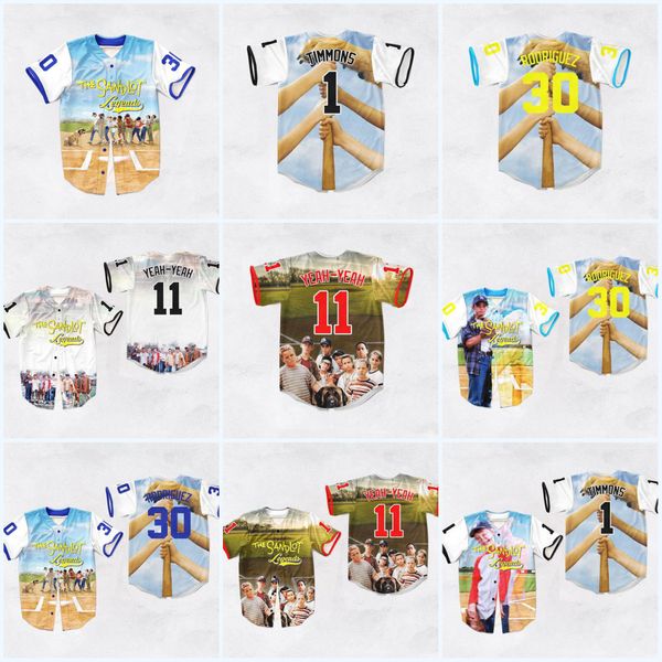 2018 Trend Fashion Casual Baseball Shirt 30 Rodriguez 1 Timmons 11 Yeah_Yeah 3D Print The Sandlot Legends Rodriguez grande Baseball Jerseys
2018 Trend Fashion Casual Baseball Shirt 30 Rodriguez 1 Timmons 11 Yeah_Yeah 3D Print The Sandlot Legends Rodriguez grande Baseball Jerseys