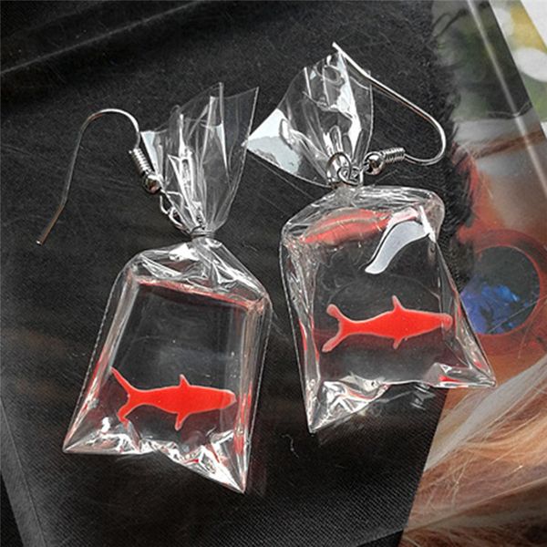 1pair koi fish water bag dangle earrings for women new trendy girls brincos anti allergy graceful joker eardrop, Silver
1pair koi fish water bag dangle earrings for women new trendy girls brincos anti allergy graceful joker eardrop, Silver