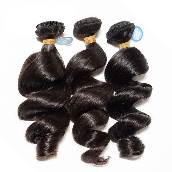 brazilian loose wave virgin hair 3/4bundles 10a unprocessed peruvian indian malaysian human hair weave natural color can bleach can dye, Black
brazilian loose wave virgin hair 3/4bundles 10a unprocessed peruvian indian malaysian human hair weave natural color can bleach can dye, Black