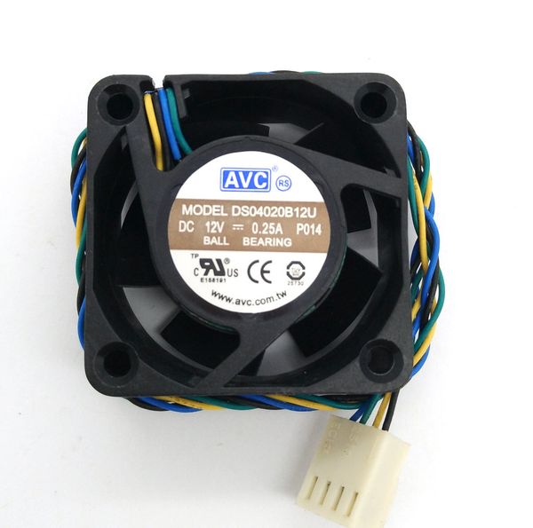 новый оригинальный avc ds04020b12u dc12v 0.25 a 40 * 40*20 мм 4 см скорость вентилятора охлаждения
новый оригинальный avc ds04020b12u dc12v 0.25 a 40 * 40*20 мм 4 см скорость вентилятора охлаждения
