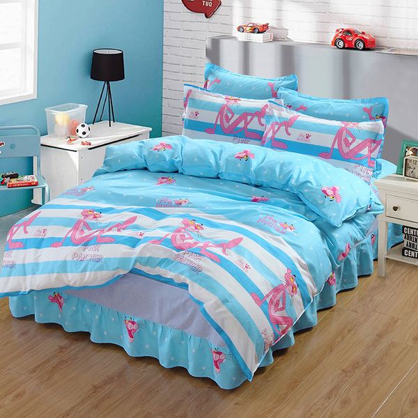 100% cotton home bedding set duvet cover bed skirt pillowcases 4pcs 1m-2m bed for children adults cartoon print qxn10
100% cotton home bedding set duvet cover bed skirt pillowcases 4pcs 1m-2m bed for children adults cartoon print qxn10