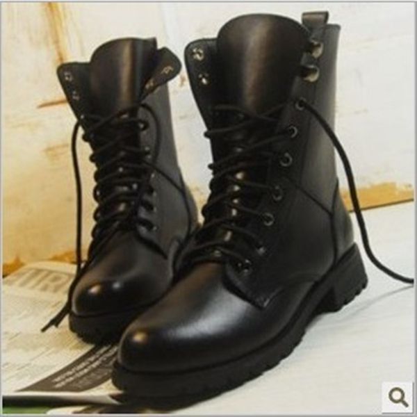 autumn winter lovers mid-calf boots casual man motorcycle boots vintage round toe lace-up men's soft leather shoes man, Black
autumn winter lovers mid-calf boots casual man motorcycle boots vintage round toe lace-up men's soft leather shoes man, Black