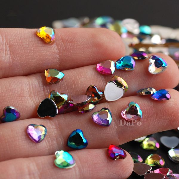 6mm heart-shaped rhinestones 13 ab color crystal nail art acrylic flat back wedding dress diy jewelry / shoes / clothing shining, Silver;gold
6mm heart-shaped rhinestones 13 ab color crystal nail art acrylic flat back wedding dress diy jewelry / shoes / clothing shining, Silver;gold