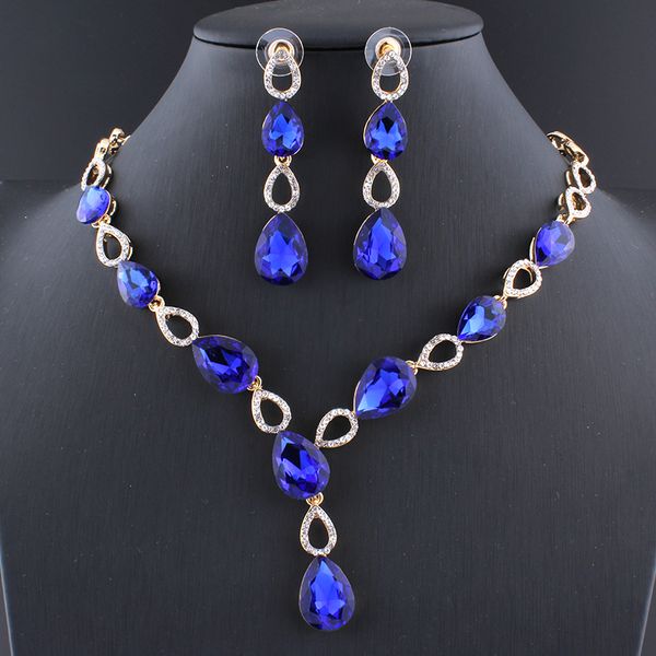 whole salejiayijiaduo wedding dress jewelry set glass purple charm crystal necklace earrings set for women gold color blue red white black, Slivery;golden
whole salejiayijiaduo wedding dress jewelry set glass purple charm crystal necklace earrings set for women gold color blue red white black, Slivery;golden