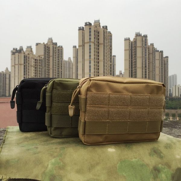 

outdoor molle sub-package camouflage tactical pocket edc tool change handbag accessory commuter bag