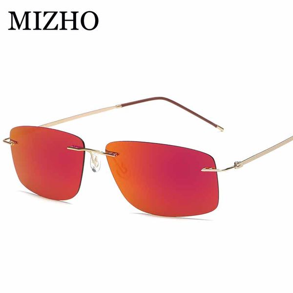 10g ultralight stainless steel imitation titanium mirror uv400 rimless sunglasses men polarized rectangle luxury sunglass 2018, White;black
10g ultralight stainless steel imitation titanium mirror uv400 rimless sunglasses men polarized rectangle luxury sunglass 2018, White;black