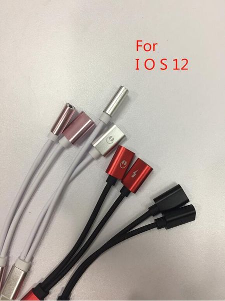 For 1o 12 2 in 1 dual for lightnning to headphone audio charger adapter connector cable for ip 7 8 x plu charging mu ic
For 1o 12 2 in 1 dual for lightnning to headphone audio charger adapter connector cable for ip 7 8 x plu charging mu ic