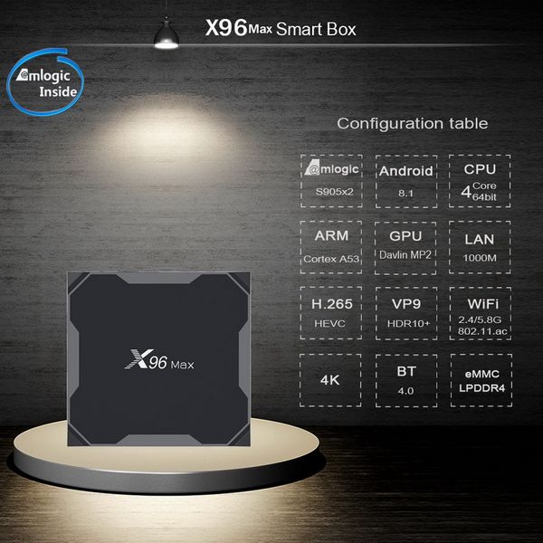 андроид 9.0 x96 максимальная s905x2 коробка amlogic android-тв коробка 4 гб 64 гб смарт-телевизор 2.4g5ghz двойной беспроводной bluetooth ко
андроид 9.0 x96 максимальная s905x2 коробка amlogic android-тв коробка 4 гб 64 гб смарт-телевизор 2.4g5ghz двойной беспроводной bluetooth ко
