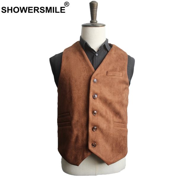 showersmile suede vest men brown navy mens suit vest autumn winter warm waistcoat vintage brand 2018 male sleeveless jacket, Black;white
showersmile suede vest men brown navy mens suit vest autumn winter warm waistcoat vintage brand 2018 male sleeveless jacket, Black;white
