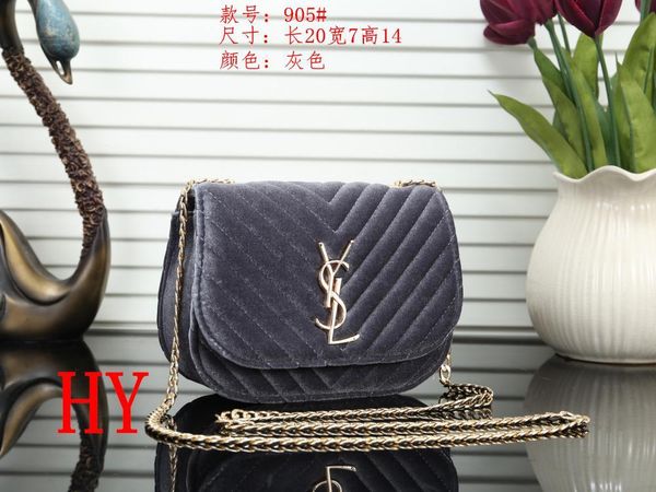 Женская сумка Классическая маленькая серия Fashion Hot Mom Lady Цепная сумка Элегантная насыпная гофрированная женская кожаная сумка на плечо Bag80