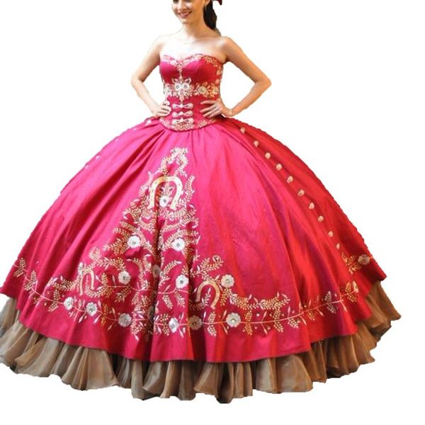 2018 new new red embroidery ball gown quinceanera dresses lace up sweet 16 prom party prom gown, Blue;red
2018 new new red embroidery ball gown quinceanera dresses lace up sweet 16 prom party prom gown, Blue;red