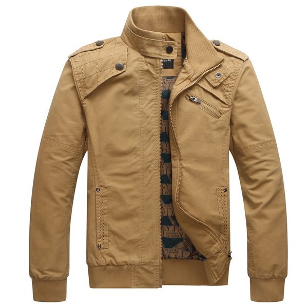 2018 new men's jackets autumn casual tactical coats slim fit male bomber jacket mens brand clothing, Black;brown
2018 new men's jackets autumn casual tactical coats slim fit male bomber jacket mens brand clothing, Black;brown