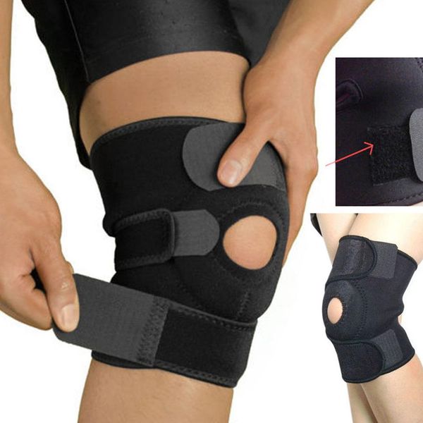 new adjustable strap elastic patella protector sports support brace knee sleeve, Black;gray
new adjustable strap elastic patella protector sports support brace knee sleeve, Black;gray
