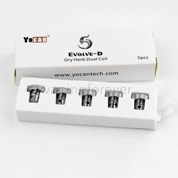 Yocan Evolve-D катушки головки замена катушки подходят для Yocan Evolve D комплект сухой травы E сигареты Vape Pen
Yocan Evolve-D катушки головки замена катушки подходят для Yocan Evolve D комплект сухой травы E сигареты Vape Pen
