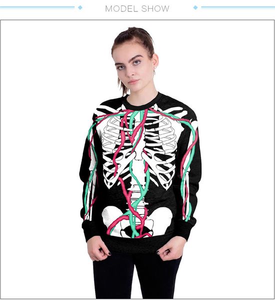 halloween skull skeleton hoodie jacket blood vessel print hooded femme sweatshirt casual men women loose hoodies coat, Black
halloween skull skeleton hoodie jacket blood vessel print hooded femme sweatshirt casual men women loose hoodies coat, Black