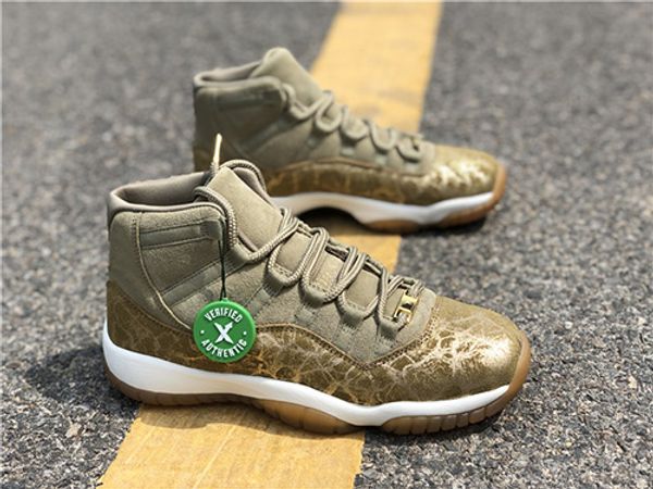 2018 New With Box Real Fiber Carbon Mens and Womens Basketball Shoes Sneakers 11S Neutral Olive for Women Sports Shoes Size Euro 36-43
2018 New With Box Real Fiber Carbon Mens and Womens Basketball Shoes Sneakers 11S Neutral Olive for Women Sports Shoes Size Euro 36-43