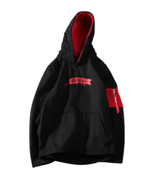 mens hoodies spring autumn casual loose hip hop stylish pullovers colors contract hooded long sleeved sweatshirts, Black
mens hoodies spring autumn casual loose hip hop stylish pullovers colors contract hooded long sleeved sweatshirts, Black