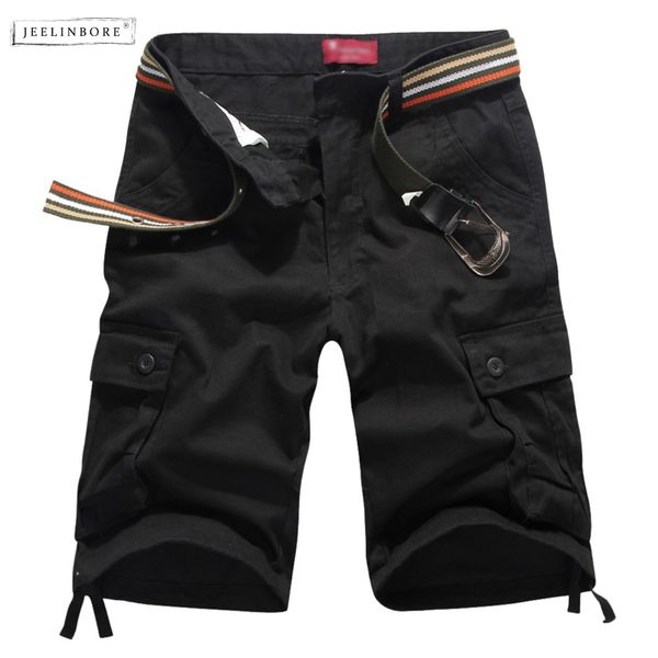jeelinbore summer new men's casual multi-pocket tactical pocket cargo shorts joggers trousers plus size solid color, White;black
jeelinbore summer new men's casual multi-pocket tactical pocket cargo shorts joggers trousers plus size solid color, White;black