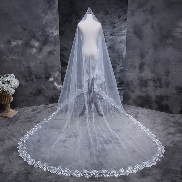 beauty white ivory 5 meters applique edge bridal veils bridal headwear wedding accessories f714138, Black
beauty white ivory 5 meters applique edge bridal veils bridal headwear wedding accessories f714138, Black