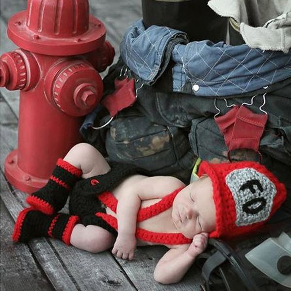 redblack color infant baby boy crochet firefighters pgraphy props newborn fireman outfits baby crochet clothing, Yellow
redblack color infant baby boy crochet firefighters pgraphy props newborn fireman outfits baby crochet clothing, Yellow