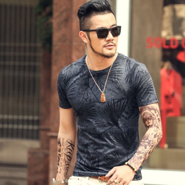 o-neck summer vintage short sleeve o-neck printed floral t-shirt men brand cotton t-shirts men fashion men o-neck, White;black
o-neck summer vintage short sleeve o-neck printed floral t-shirt men brand cotton t-shirts men fashion men o-neck, White;black