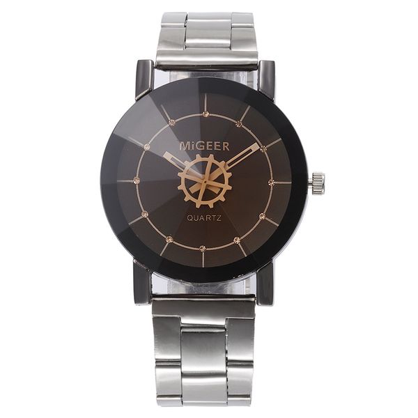 mechanical watch men hand wind fashion man crystal stainless steel analog quartz wrist watch 10.29, Slivery;brown
mechanical watch men hand wind fashion man crystal stainless steel analog quartz wrist watch 10.29, Slivery;brown