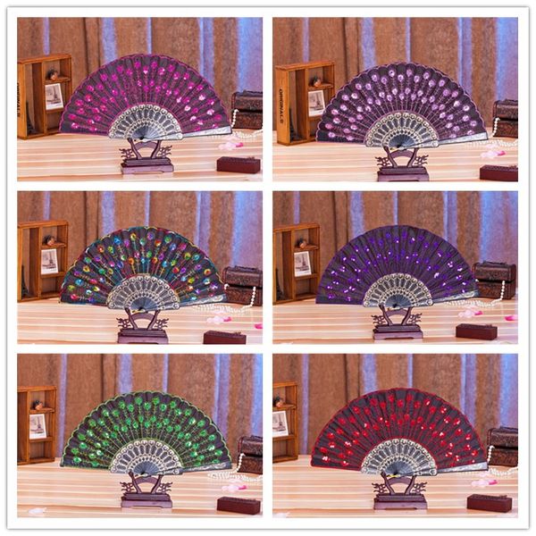 5pcs dance party folding hand lace fan "peacock showing expectations of love dancing fan wedding party dance props spanish sequin lace
5pcs dance party folding hand lace fan "peacock showing expectations of love dancing fan wedding party dance props spanish sequin lace