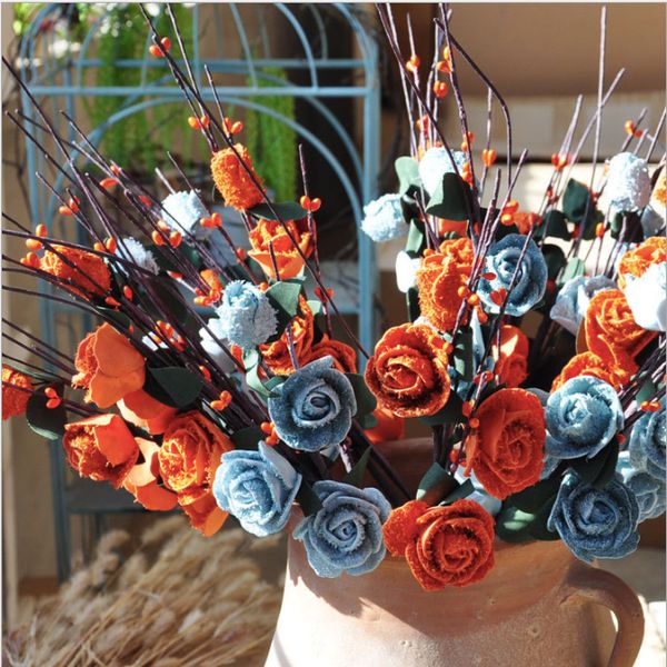new style 10pcs/lot artificial fake rose simulation pe silk flowers bouquet home dec party wedding decor gifts
new style 10pcs/lot artificial fake rose simulation pe silk flowers bouquet home dec party wedding decor gifts