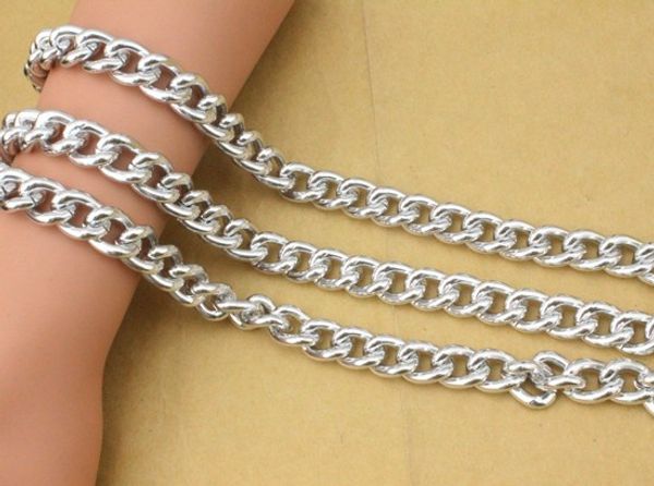 1m /lot 13*17mm gold /silver aluminum chain bulk chain for jewelry making diy chunky choker necklace material f807
1m /lot 13*17mm gold /silver aluminum chain bulk chain for jewelry making diy chunky choker necklace material f807