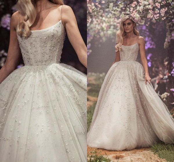 paolo sebastian lace ball gown wedding dresses spaghetti straps wedding dress bridal gowns custom made beach vestido de novia, White
paolo sebastian lace ball gown wedding dresses spaghetti straps wedding dress bridal gowns custom made beach vestido de novia, White