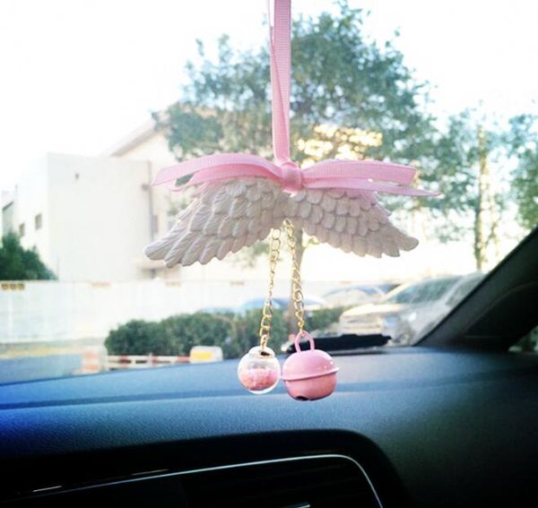 car air aroma diffuser delicate ribbon angel wings perfume rear view mirror aroma car interior decoration hanging pendant ornaments
car air aroma diffuser delicate ribbon angel wings perfume rear view mirror aroma car interior decoration hanging pendant ornaments