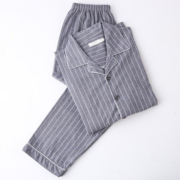 men's pajamas autumn long sleeve 100% cotton pyjamas sleepwear male stripe lounge pajama sets plus size nightwear 3xl, Black;brown
men's pajamas autumn long sleeve 100% cotton pyjamas sleepwear male stripe lounge pajama sets plus size nightwear 3xl, Black;brown