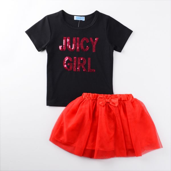 fashion 2018 new girls cartoon summer clothes baby suits kids sequins letter t shirt + dress children clothing set, White
fashion 2018 new girls cartoon summer clothes baby suits kids sequins letter t shirt + dress children clothing set, White