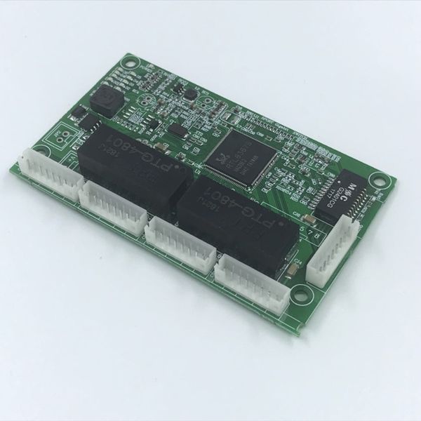 OEM PBC порт переключателя локальных сетей гигабита 4 портов с коллектором 10/100/1000m путя 4 Штыря силы Путя Штыря OEM доски Pcb отверстия PCBA винта
OEM PBC порт переключателя локальных сетей гигабита 4 портов с коллектором 10/100/1000m путя 4 Штыря силы Путя Штыря OEM доски Pcb отверстия PCBA винта