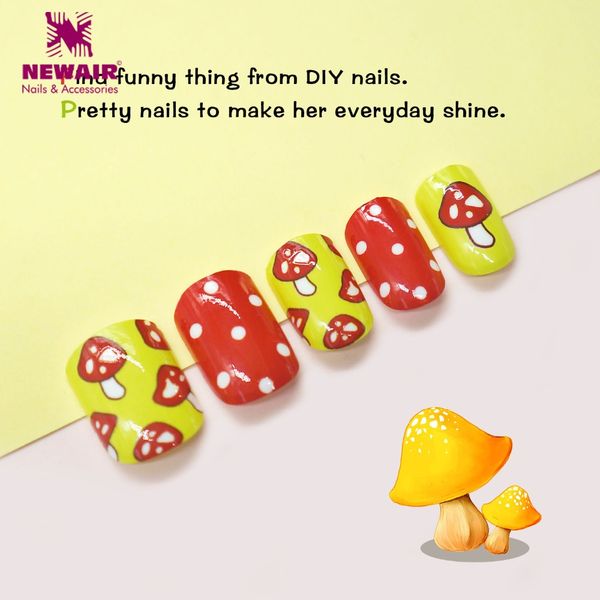 24pcs short false nail with design pre-glue cartoon pattern 24pcs full cover press on kids fake nails art, Red;gold
24pcs short false nail with design pre-glue cartoon pattern 24pcs full cover press on kids fake nails art, Red;gold