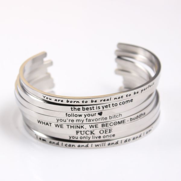 wholesale- 2017 customize inspirational bracelet 316 stainless steel id bracelet bangles personalized men jewelry letters bracelets, Black
wholesale- 2017 customize inspirational bracelet 316 stainless steel id bracelet bangles personalized men jewelry letters bracelets, Black