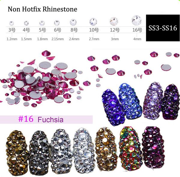 fuchsia glass rhinestone ss3 ss4 ss5 ss6 ss10 ss12 ss16 1440 nail art decoration flatback glass stones shiny gems diy gem(no.16, Silver;gold
fuchsia glass rhinestone ss3 ss4 ss5 ss6 ss10 ss12 ss16 1440 nail art decoration flatback glass stones shiny gems diy gem(no.16, Silver;gold