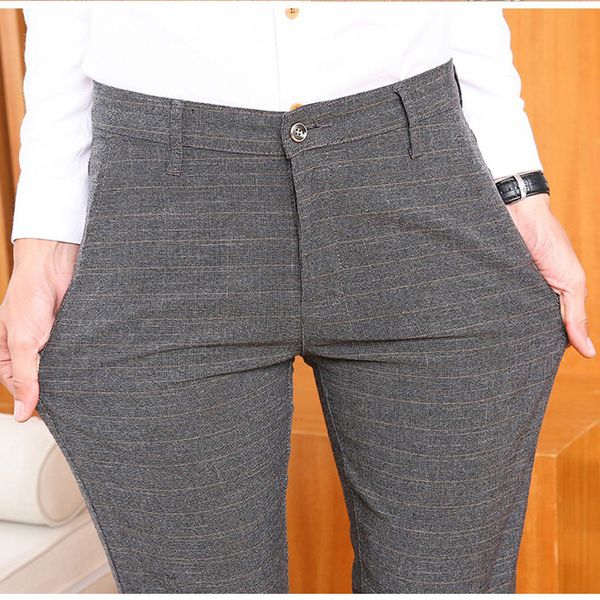 icpans stretch plaid suit pants for men cotton suit pants men dress summer slim fit trousers office size 38, White;black
icpans stretch plaid suit pants for men cotton suit pants men dress summer slim fit trousers office size 38, White;black