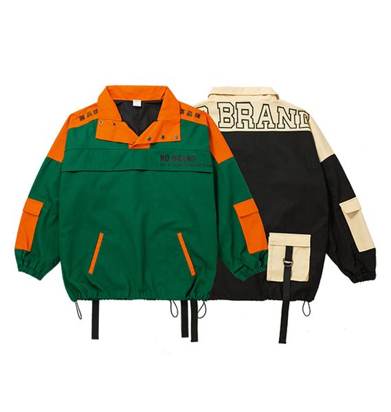 vintage color block jackets men printed patchwork windbreaker tracksuit jacket coats 2018 autumn winter zipper loose streetwear, Tan;black
vintage color block jackets men printed patchwork windbreaker tracksuit jacket coats 2018 autumn winter zipper loose streetwear, Tan;black