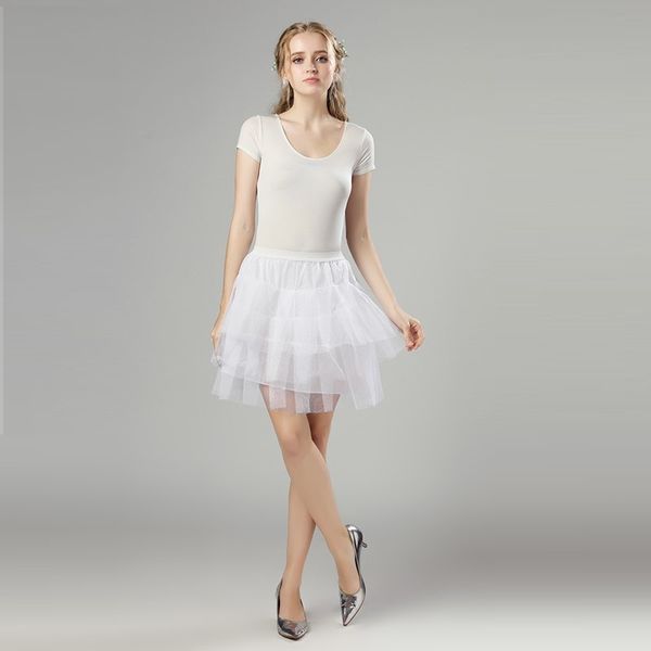 2019 New Petticoats White Hoopless Formal Dress Bridal Crinoline Wedding Accessories 3 Layers Lady Girls Stock Short Underskirt
2019 New Petticoats White Hoopless Formal Dress Bridal Crinoline Wedding Accessories 3 Layers Lady Girls Stock Short Underskirt